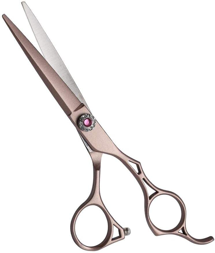 Set di Forbici da Parrucchiere da 10 Pezzi, Set di Forbici per Capelli da 6 Pollici, Set di Forbici da Barbiere Professionali, Kit di Forbici per sfoltire i Capelli per u
