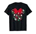 Disney Minnie Mouse Icon Holiday Snowflakes T-Shirt