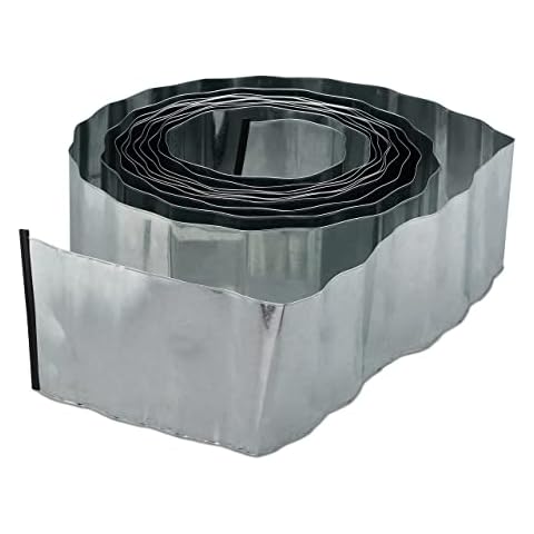 Relaxdays 10m Flexible Lawn Edging Cover