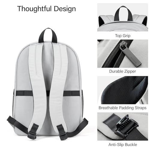 Hanke Travel Backpack for Women Men, 15.6 Inch Laptop College Backpack - image 7
