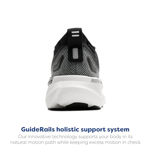 Brooks Men’s Glycerin GTS 23 Supportive Running Shoe - Black/Grey/White - 9.5 Medium - image 3