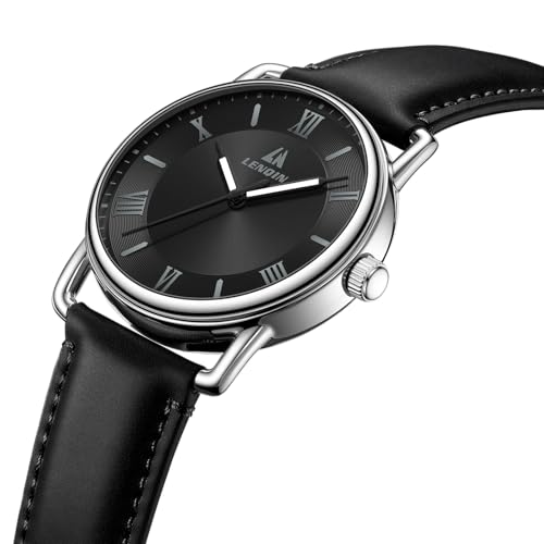 Image of LN LENQIN Mens Watches Unisex Military Sport Nylon Strap Stylish Luminous Fashion Analog Quartz Watch for Men Waterproof Army Tactical Casual Wristwatch