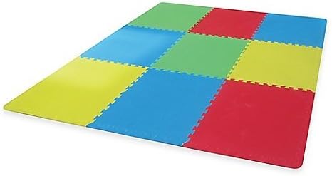 Verdes Jumbo 9-Piece Foam Play Mat