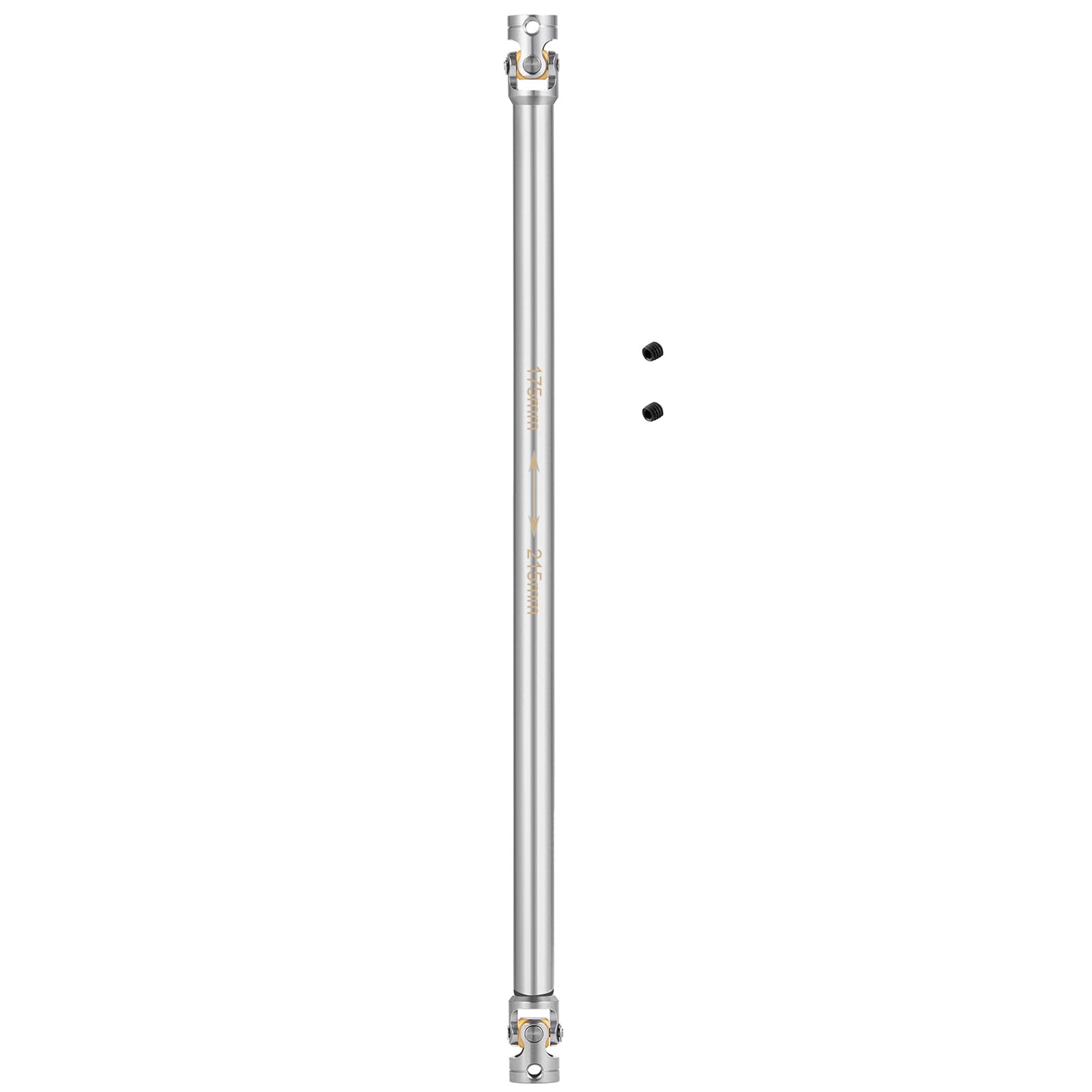 AXspeed 1Pcs Metal Drive Shaft for 1/14 RC Tamiya Tractor Climbing Trailer Upgrade Accessories (175mm-215mm)