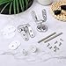 Toilet Seat Hinges Replacement: 1 Set Soft Close Elongated Toilet Seat Screws Lid Hinges Fixtures Parts Tank Bolts