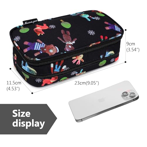 Image of Mountain guest Pencil Cases for kids, Large Capacity Pencil Pouch, Office College School Marker Organizer Case pen for Men Women Adult Teens