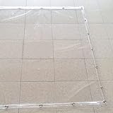 transparente: el color de la película de plástico de la lona de vidrio suave transparente, el grosor es de 0,3 mm, y los detalles de crecimiento de las plantas se pueden ver a través de la cubierta transparente, que se puede reutilizar