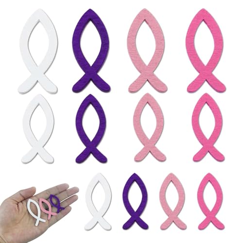 180 Piezas Decoraciones para Peces Madera Peces Manualidades Decoraciones para el hogar, Decoración para esparcir de madera con forma de peces, tamaño Mixto - Bautismo de la Santa Comunión