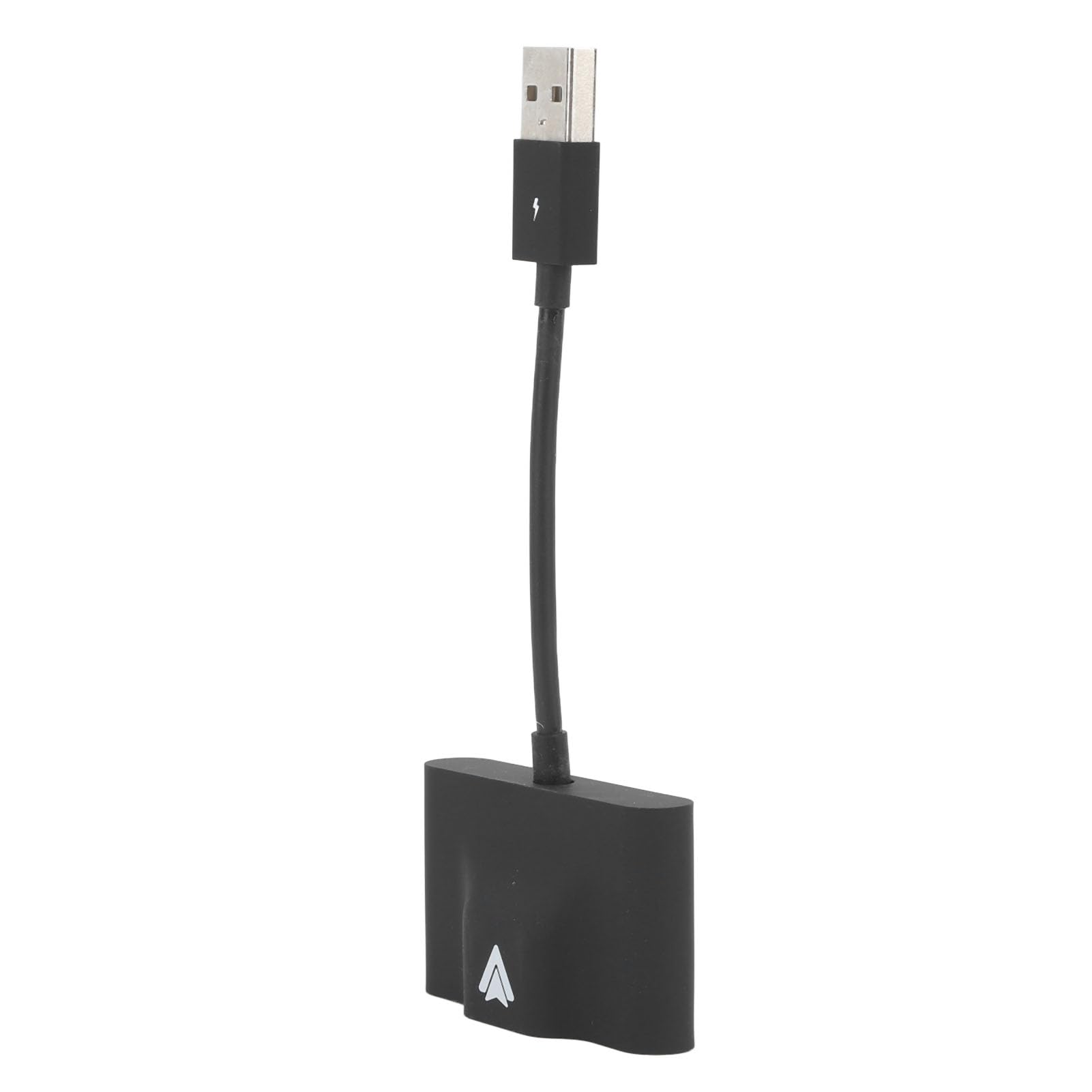 Zunate Adattatore Wireless per Auto Tipo C |Connessione Rapida Plug and Play con Adattatore USB per Auto 11+ (BLACK)