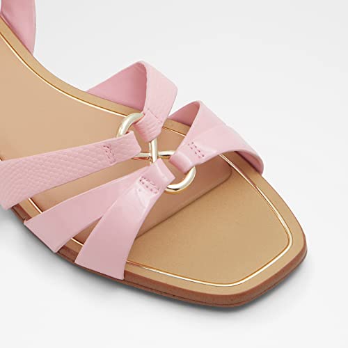 Image of Aldo womens Women Marassi690 Synthetic Flats Pink Flat Sandal