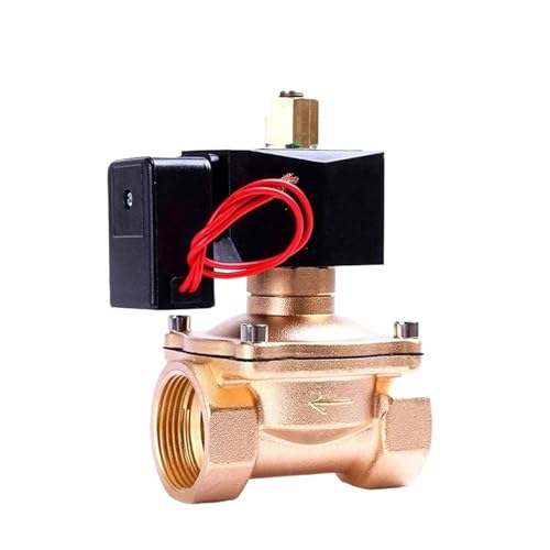 Électrovanne normalement ouverte 110VAC laiton vanne de commutation eau NPT 1.25" - 3