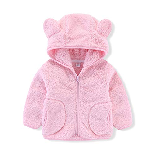 Kids Winter Warm Plush Coat Toddler Baby Trendy Plaid Jackets Zip Up Hoodie Boy Girls' Clothing Hooded Outwear2