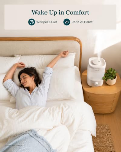 Levoit Top Fill Humidifiers for Bedroom, 2.5L Tank for Large Room, 25dB - Image 4