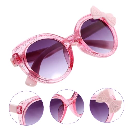 FRCOLOR 1Pair Cute Sunglasses with Bowknot Design Lightweight Decorative Eyeglasses for Boys for Parties and Fun Photos Stylish Sun Protection for Teens4