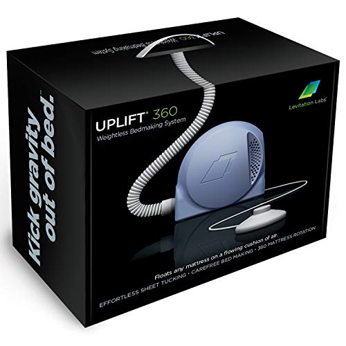 UPLIFT 360 Weightless Bedmaking and Mattress Rotation System for Mattresses, Instant Air Levitation Technology for Weightless Bed Making & Rotating, California King Size (Box Spring Support Required)