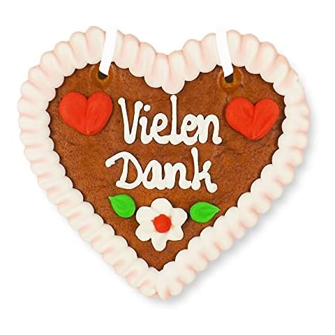 Lebkuchenherz 12cm - Vielen Dank Cover