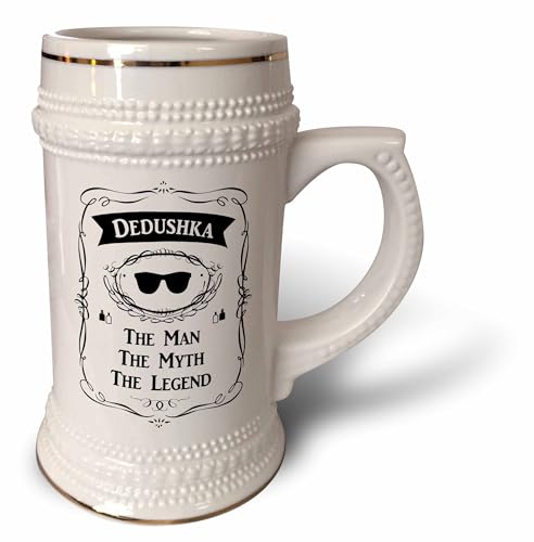 Taza Stein Dedushka cerámica blanca 22 oz miniatura 1