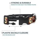 Buckle-Down Plastikowy klips Collar - Kubuś Puchatek Postać, szerokość 1", pasuje do szyi 11-17", rozmiar M
