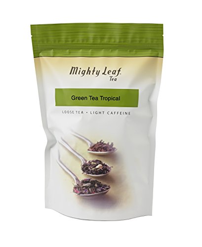 Mighty Leaf Tropical Green Tea – 1 lb Loose Leaf Bulk Pouch