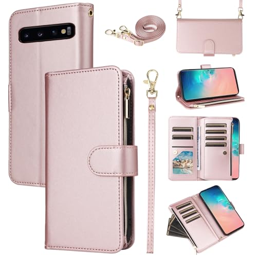 Furill Zipper Wallet Case with Straps