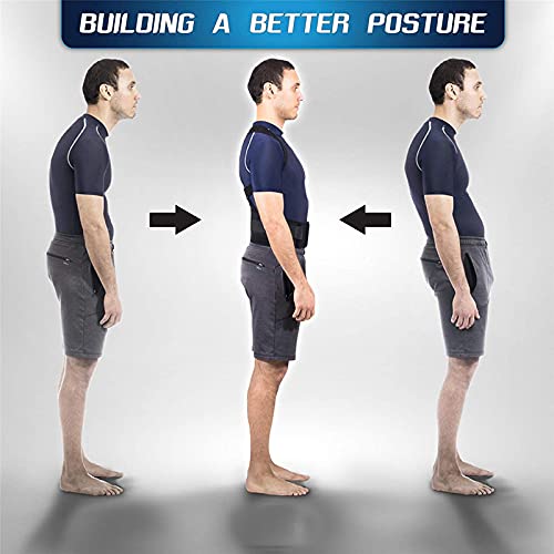 Corrector de Postura con Terapia magnética, cinturón de Soporte para Hombros y Espalda para Hombres y Mujeres, Tirantes y Soportes, cinturón de Postura para Hombros, Tall