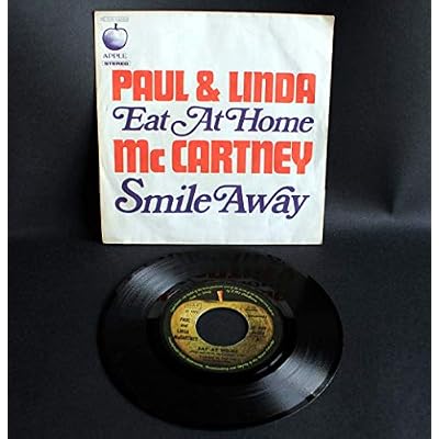 Paul & Linda McCartney - Eat At Home / Smile Away - Apple Records - 1C 006-04 864