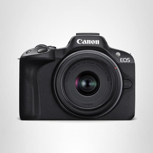 Canon EOS R50 Mirrorless Camera RF-S18-45mm F4.5-6.3 is STM