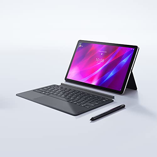 Image of Lenovo Tab P11 Pro (11.5 inch, 6GB, 128GB, Wi-Fi+LTE), Slate Grey with Keyboard and Precision Pen