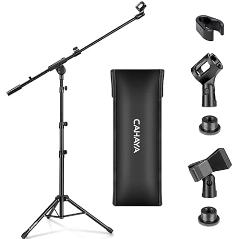 CAHAYA Trépied Microphone Mobile CY0239 Cover
