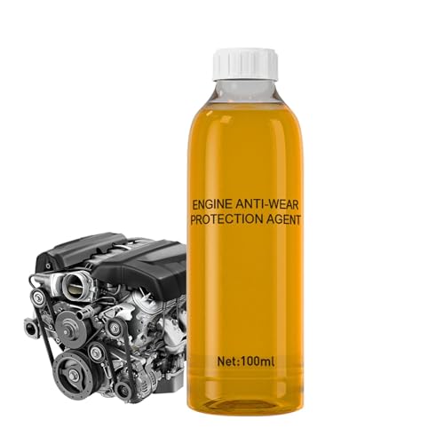 Paodduk Detergente per olio motore, antiolio, resistente all'usura, 100 ml, prodotto per il restauro auto altamente efficace, antirumore, antiattrito