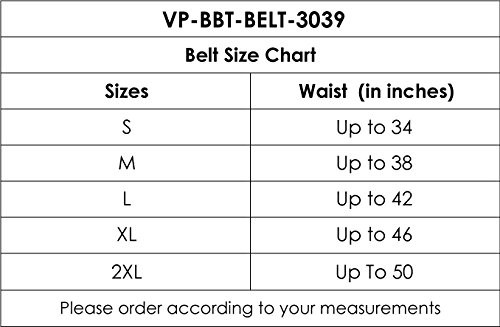 Belle Donne - Women's Double Grommet Leather Jeans Belt, Black , Size M(33"-36") - Thumbnail 3