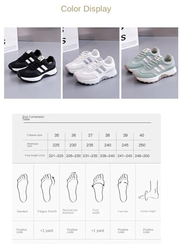 Height Increasing Running Shallow Cross Strap Thick Sole Breathable Color Blocked Sports Shoes3