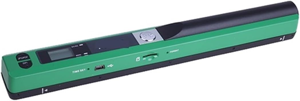 Document Scanners, Scanner Document Portable A4 Scanner for Documents Books Office Handheld Mobile Scanners JPG/PDF 900DPIGreen
