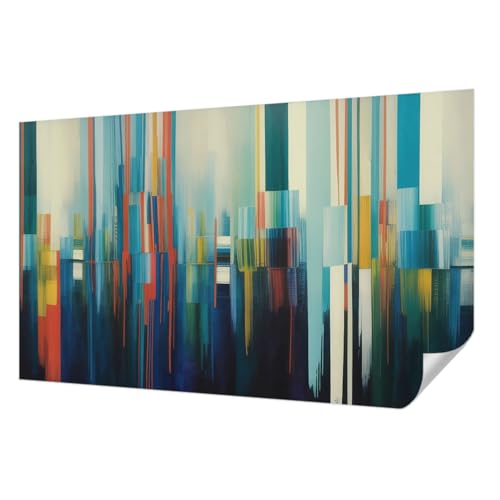 Décoration intérieure adhésif 416x254 cm grand format salon - 2