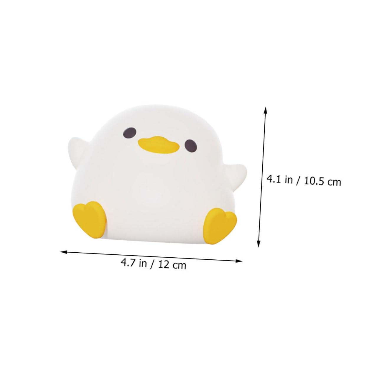 Veilleuse en Silicone Dessin Animé Rechargeable 800mah Douce