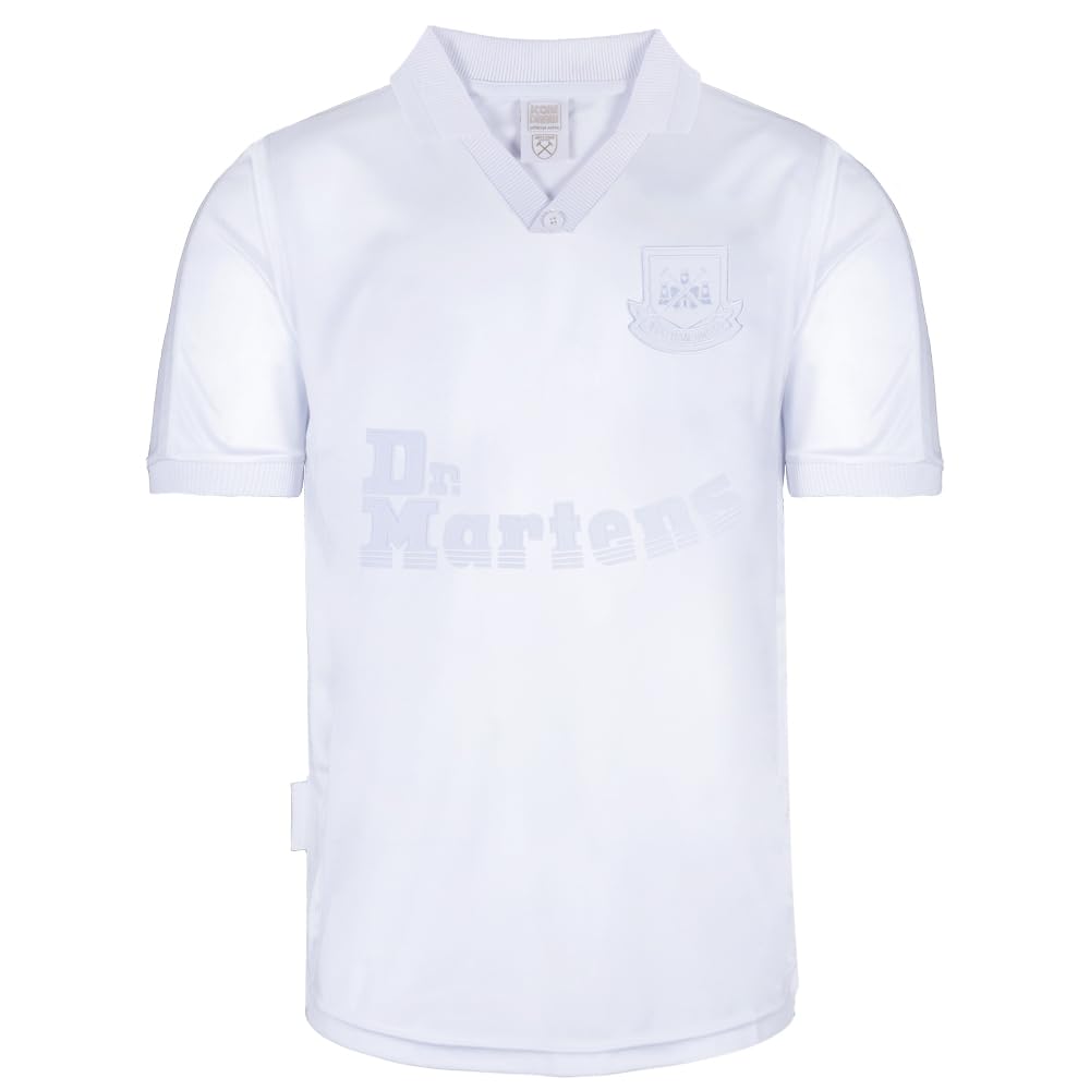Score Draw West Ham United 2000 Blank Shirt Blue