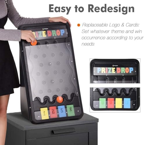 Tablero de juego plegable Prize Drop Plinko 25"x14" miniatura 3