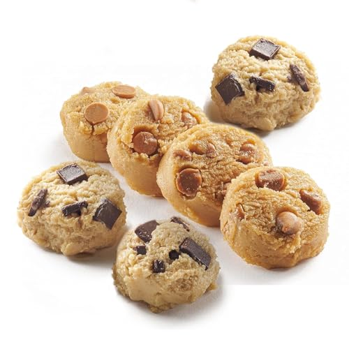 David's Cookies Preformed Frozen Cookie Dough Chocolate Chunk & Peanut Butter 96 count