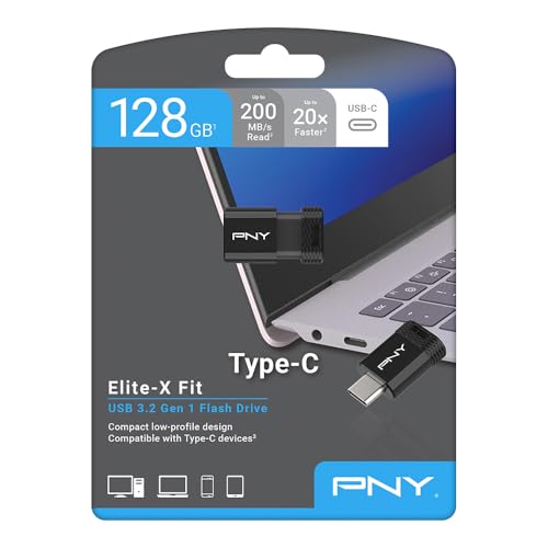 Unità Flash 128GB Elite-X Fit Type-C USB 3.2 – Prestazioni avanzate Fino a 200MB/s in lettura, Comoda archiviazione di dati, Design ultra compatto, Connettore Type-C - Chiavetta USB - Immagine 9
