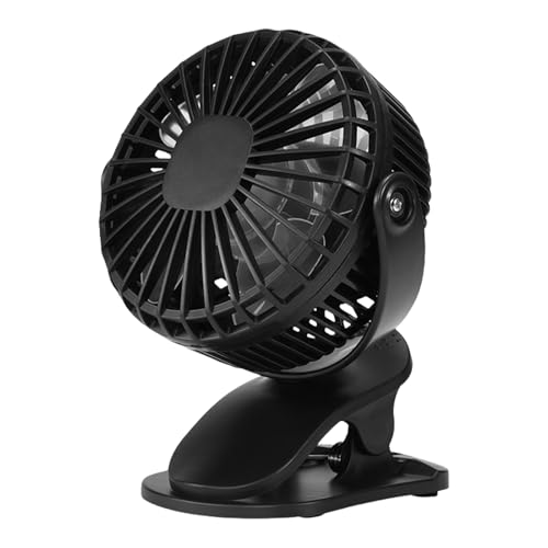 Genérico Ventilador - Ventilador De Mesa | Portátil Y De Pared Para Recámara | Mini Veentilador Con 3 Niveles De Velocidad Y Alta Potencia De Aire | Equipo Giratorio Con Batería Duradera Y Diseño