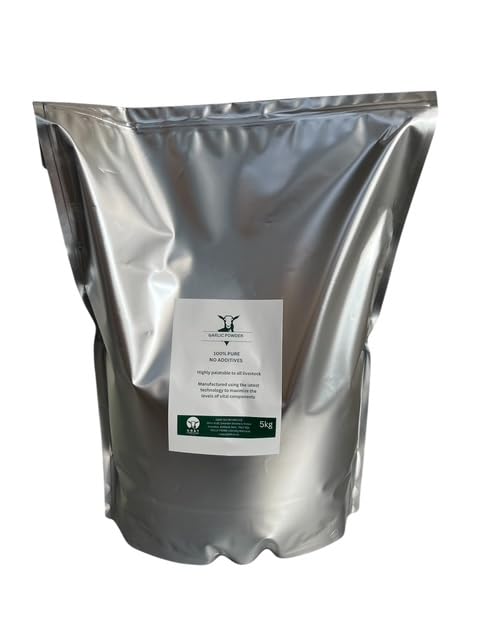 GOAT NUTRITION EST. 1981 Garlic Powder for animals 100% pure (5kg)
