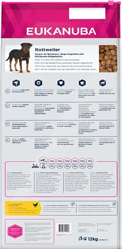Eukanuba Breed Specific Alimento Secco Per Rottweiler Adulti, Cibo Per Cani Adattato In Modo Ottimale Alla Razza 12 Kg - 2