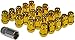 Dorman 711-335K Gold Acorn Nut Lock Set M12-1.50 Compatible with Select Models, 20 Pack