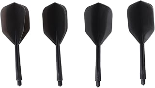 BESPORTBLE 4 Pçs De Dardos De Plástico Acessórios Interiores Acessórios Esportivos Acessórios Esportivos Dardo Voos Dardo Asa Dardo Fio Fino Transparente Dardo Padrão Cauda Dardo Asas