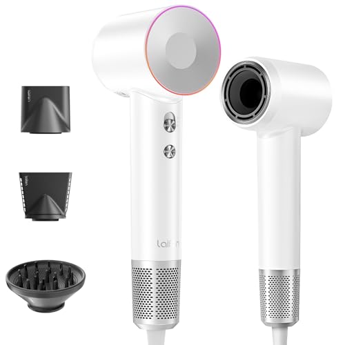 Image of Laifen Swift Special Hair Dryer, High Speed 200M Ionic Blow Dryer with 110, 000 RPM Brushless Motor for Fast Drying, Hairdryer with Magnetic Nozzles, Low Noise Hairdryer for Women & Men, Lightweight
