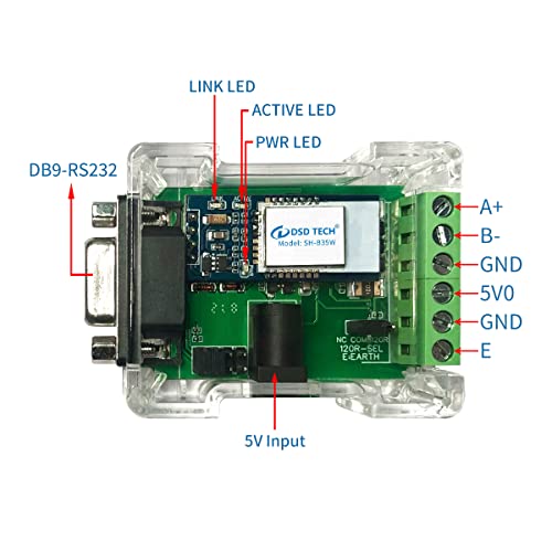 DSD TECH SH-B35W WIFI to RS485 RS232 DTU Adapter - Image 3
