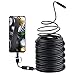 angelHJQ Endoscopio USB da 15 M 20 M, Periscopio per Telecamera di Ispezione 3 in 1 HD 2 MP 8 Mm di A Serpente Impermeabile con 8 Luci A LED per Android, Computer, Telefono, Tablet, PC