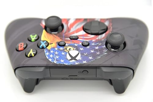 Image of Wireless Custom Controller Compatible with PC, Windows 10+, Series X /S & One (Series X /S Freedom Eagle)
