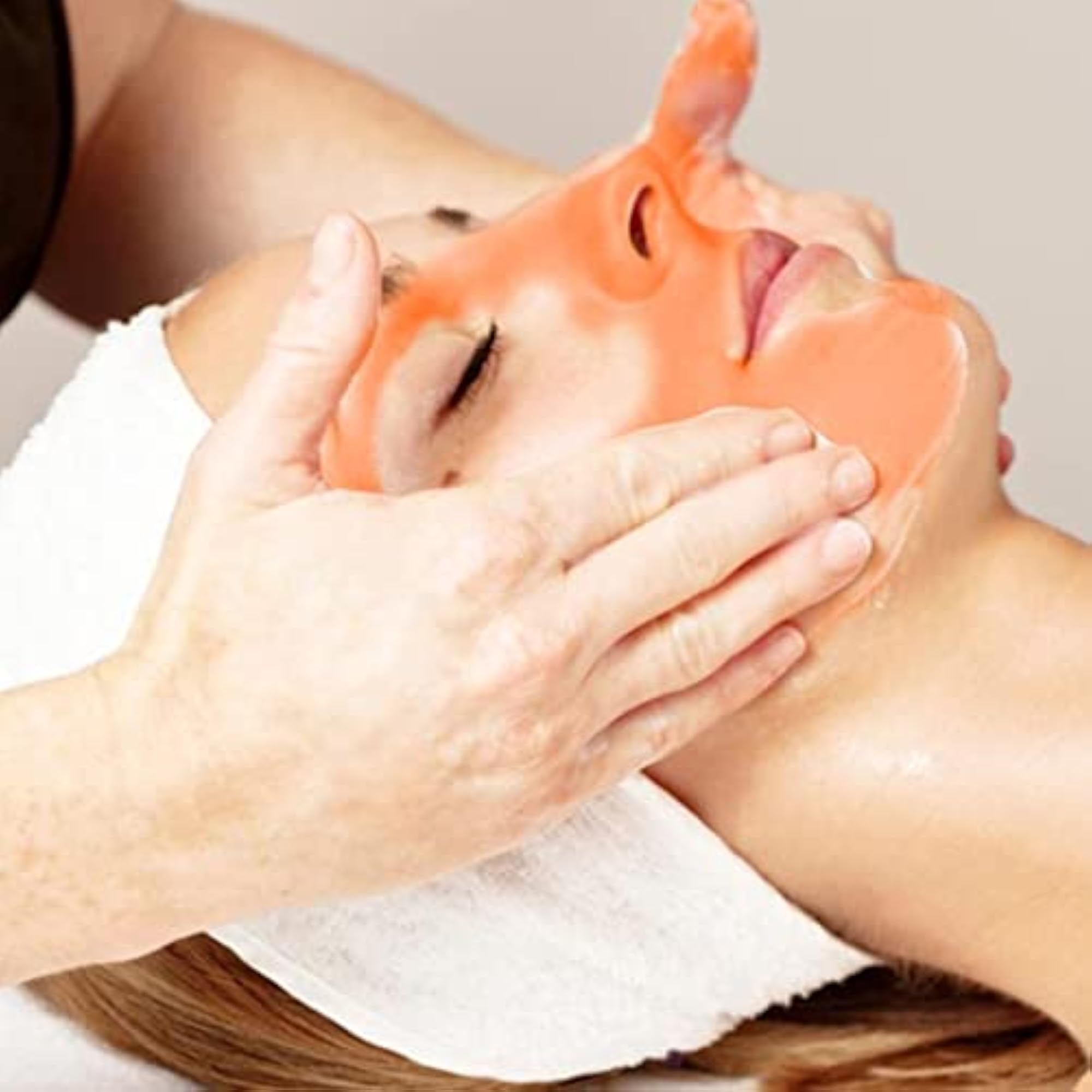 Orange Face & Body Massage Cream, Multifunction 5in1 Massager, 250g