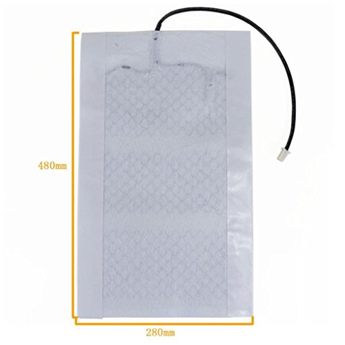 WATERCARBON Tech Era Carbon Fiber Seat Heater Kit Hi/Lo Setting, 2 Seats